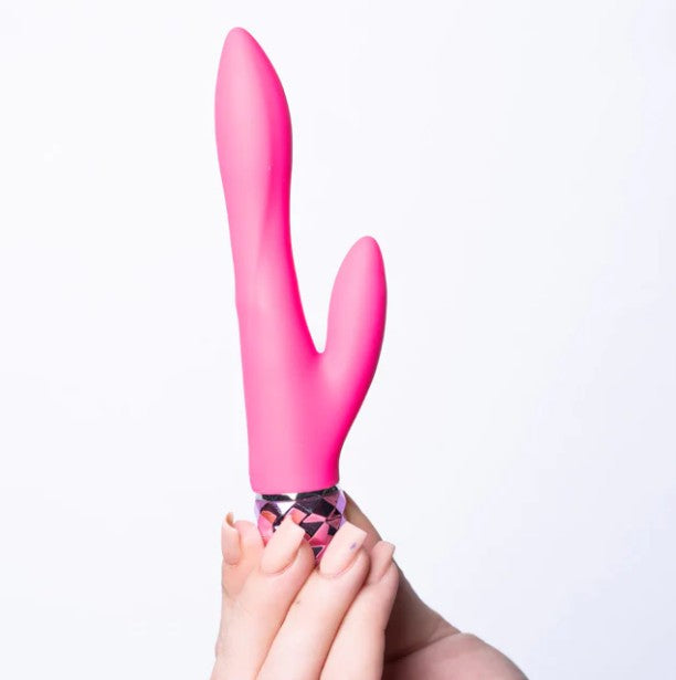 VICTORIA - VIBRATEUR DOUBLE - ROSE - MAIA