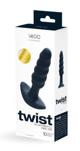 TWIST- PLUG ANAL - NOIR - VEDO