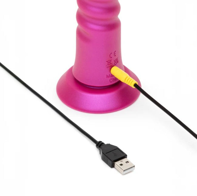 ROMP JIGGLE THRUSTING VIBRATOR PNK
