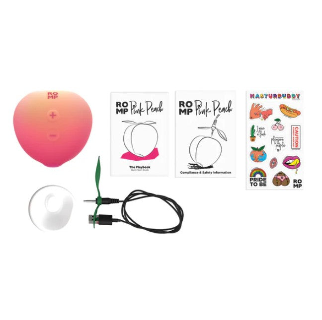ROMP PINK PEACH CLITORAL STIMULATOR