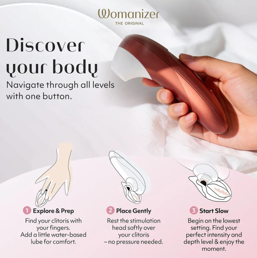 WOMANIZER PRO ROUGE BORDEAUX
