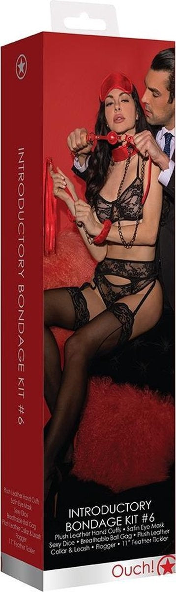 OUCH! INTRODUCTORY BONDAGE KIT #6 - ROUGE