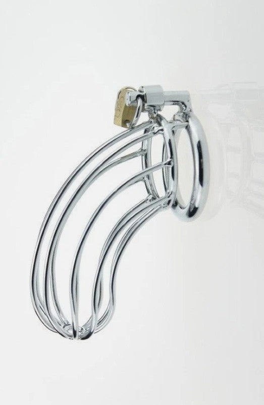STAINLESS STEEL BIRD CAGE COCK CAGE