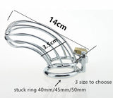 STAINLESS STEEL BIRD CAGE COCK CAGE