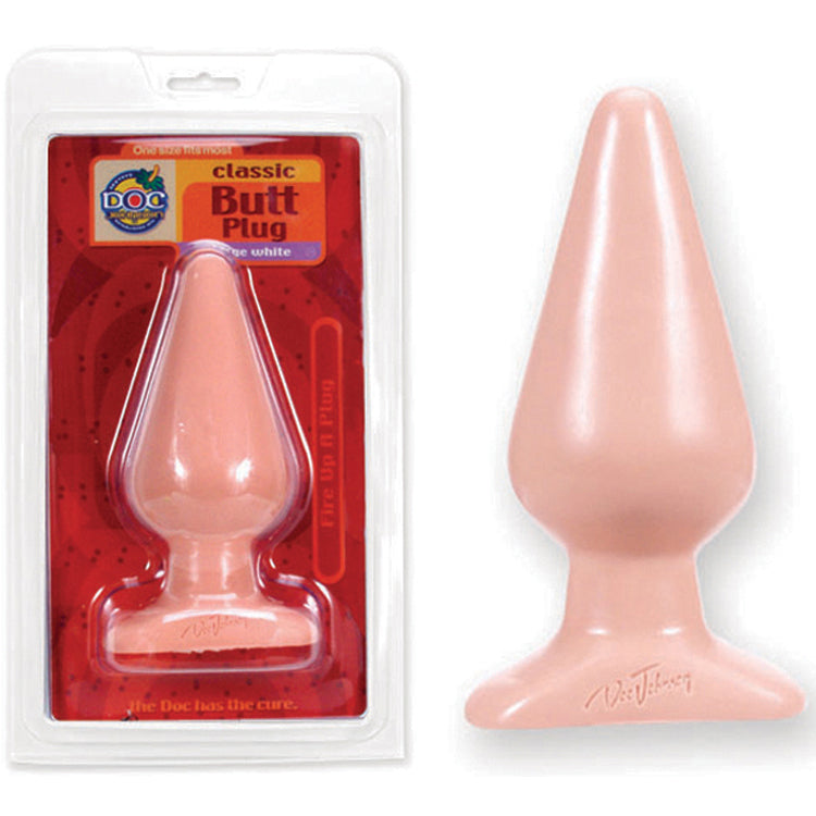 CLASSIC BUTT PLUG 6" FLESH
