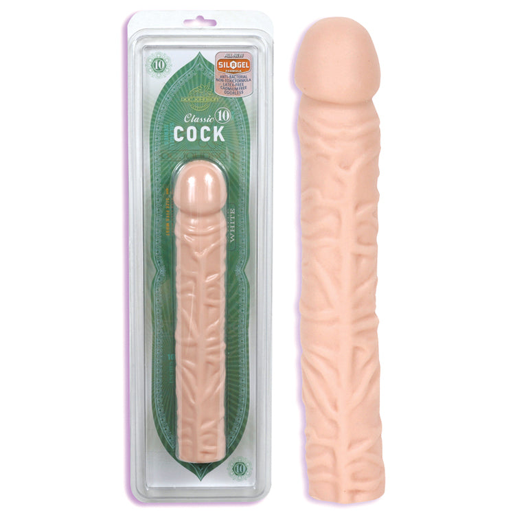 CLASSIC COCK 10" FLESH