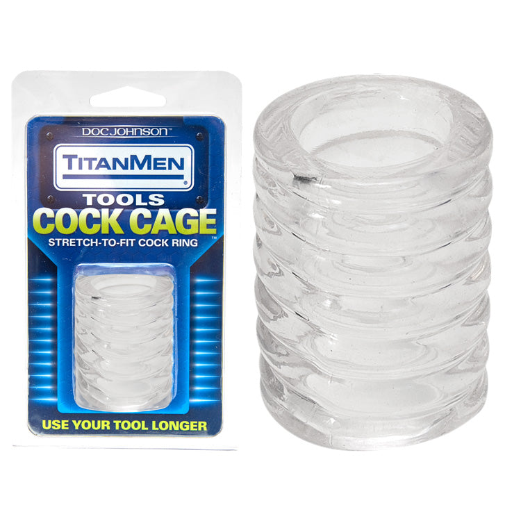 TITANMEN TOOLS COCK CAGE CLAIRE