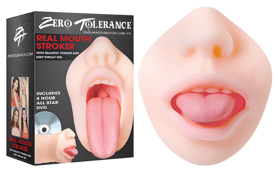 REAL MOUTH STROKER - FLESH