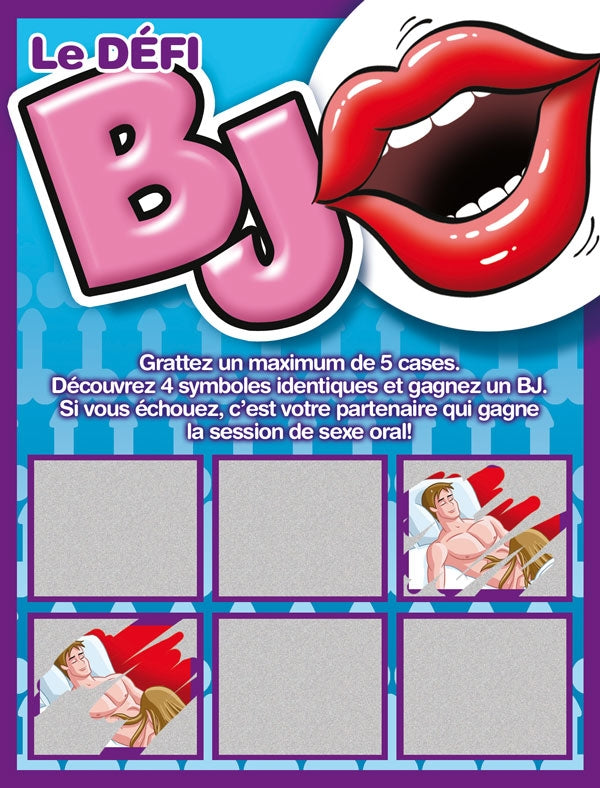 LE DÉFI BJ (GRATTEUX)