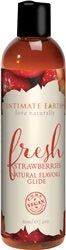 INTIMATE EARTH - FRESH STRAWBERRY LUBRIFIANT ORAL 2OZ