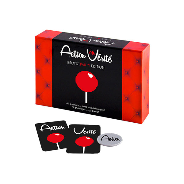 ACTION OU VÉRITÉ ÉDITION SOIRÉE ÉROTIQUE - JEUX