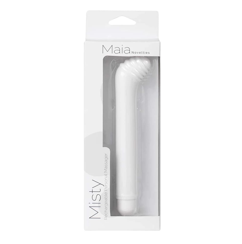 MISTY - VIBRATEUR POINT G - BLANC - MAIA
