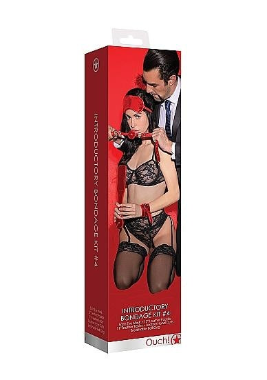 OUCH! - INTRODUCTORY BONDAGE KIT #4 - ROUGE