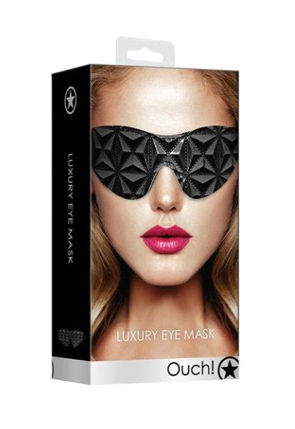 OUCH! - MASQUE POUR LES YEUX DE LUXE - NOIR
