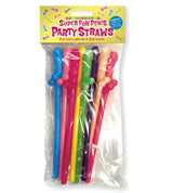 PAILLE PÉNIS MULTICOLORE