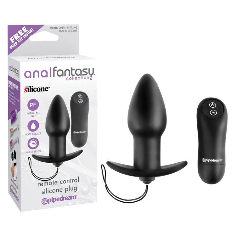 ANAL FANTASY COLLECTION REMOTE CONTROL SILICONE PLUG