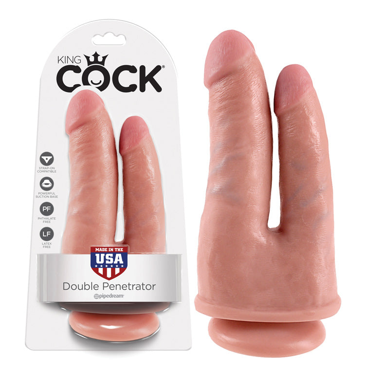 KING COCK  DOUBLE PENETRATOR