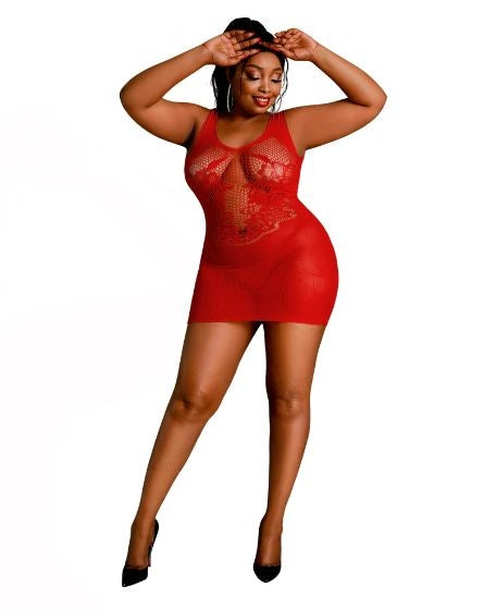 MOONLIGHT PLUS - MODEL 08 - ROBE ROUGE