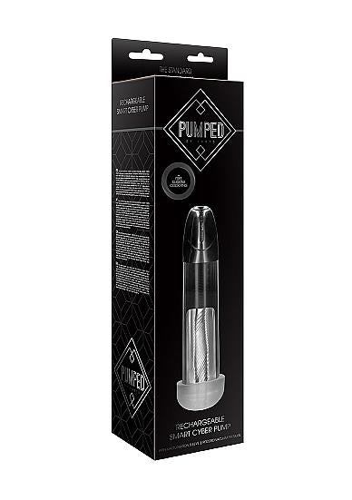 PUMPED - RECHARGEABLE SMART CYBER PUMP WITH SLEEVE - TRANSPARENT