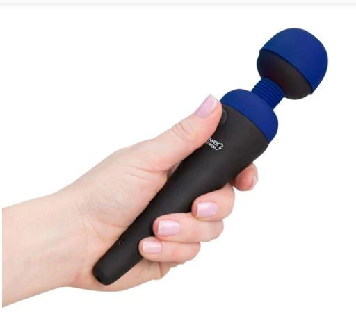 PALMPOWER VIBRATEUR MIRCO - BLEU - SANS FIL - RECHARGEABLE