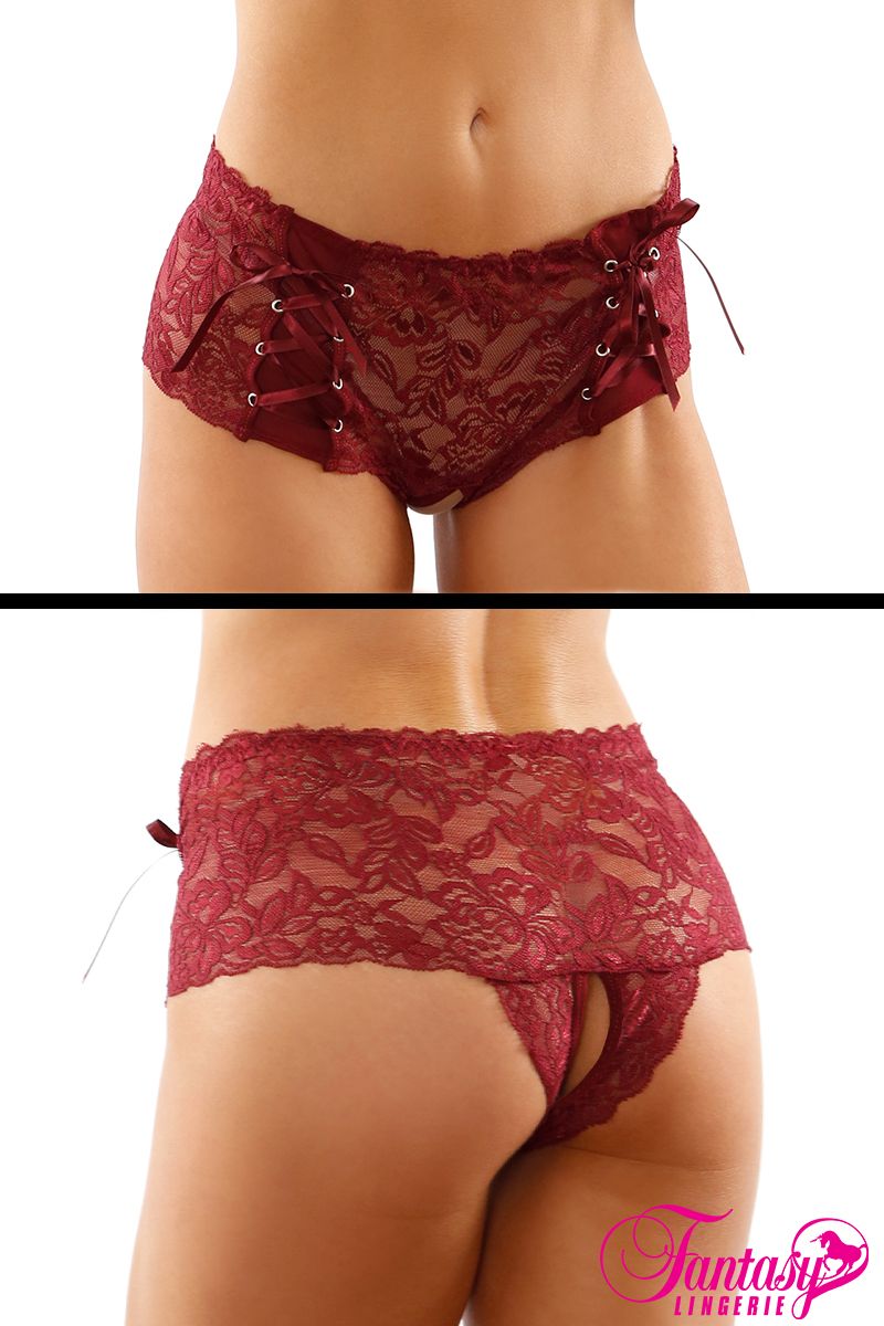 MAGNOLIA - GARNET- THONG DENTELLE