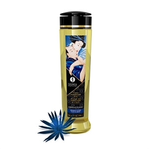 SHUNGA HUILE À MASSAGE - SEDUCTION - FLEUR DE MINUIT