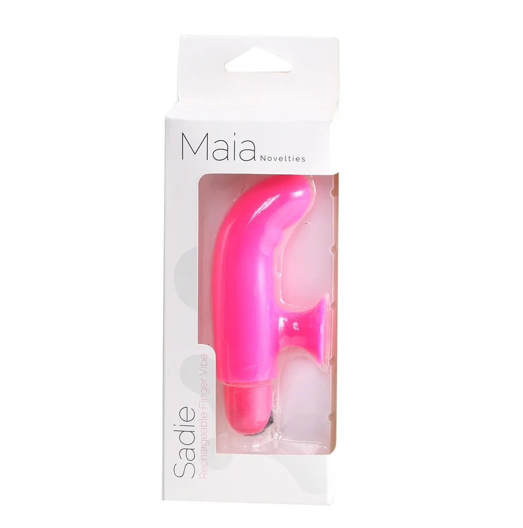 SADIE - VIBRATEUR SILICONE - ROSE - MAIA