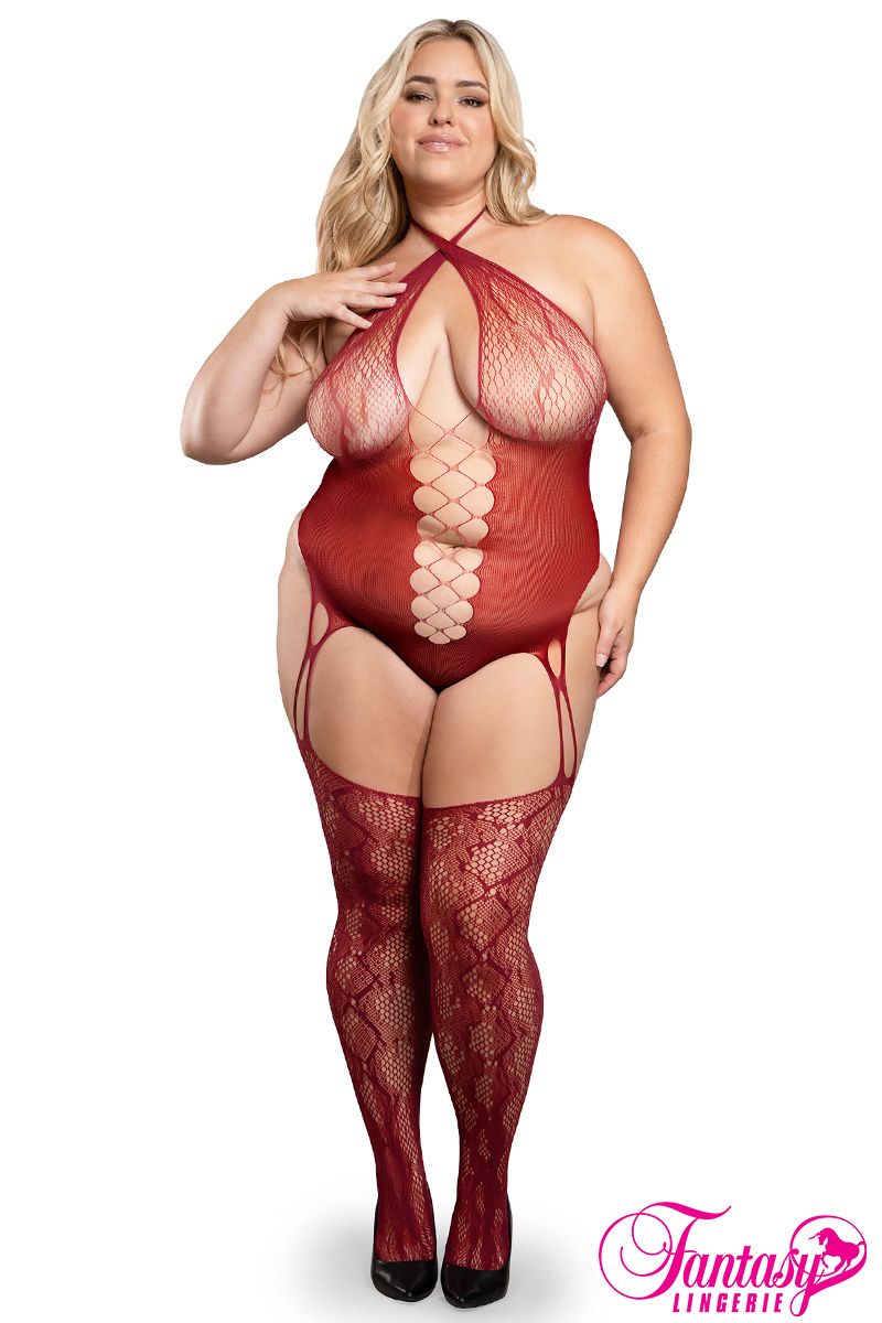 BODYSTOCKING TEDDY PEAU SERPENT QUEEN