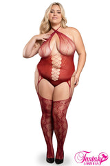BODYSTOCKING TEDDY PEAU SERPENT QUEEN