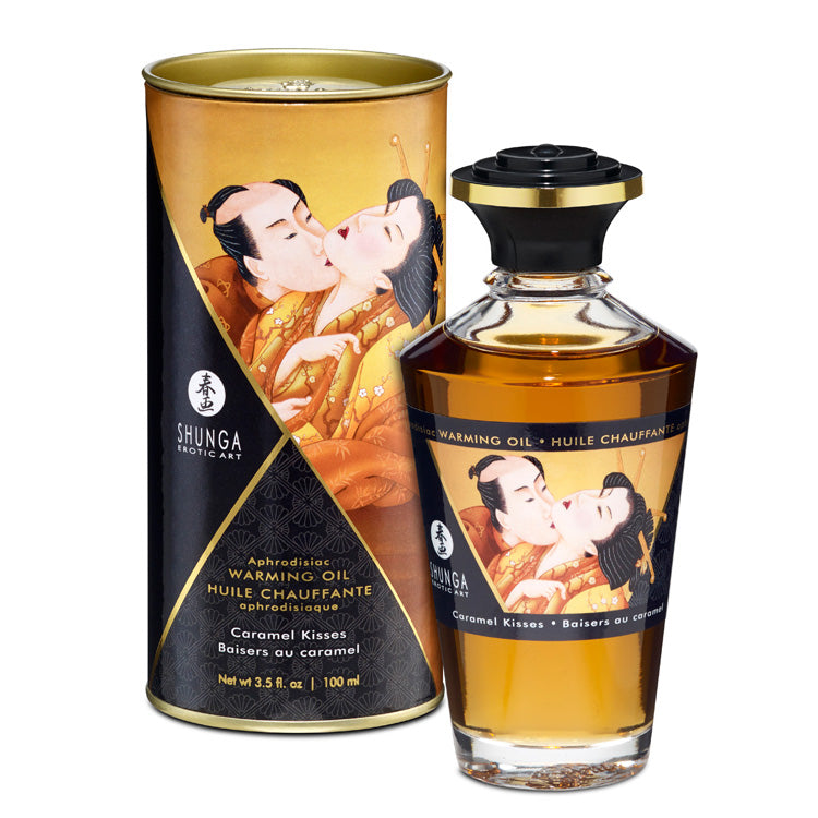 SHUNGA HUILE CHAUFFANTE BAISERS AU CARAMEL