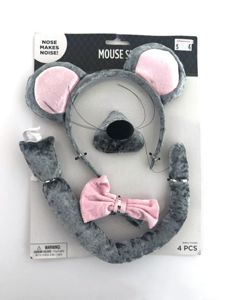 ENSEMBLE SOURIS OREILLES ET QUEUE