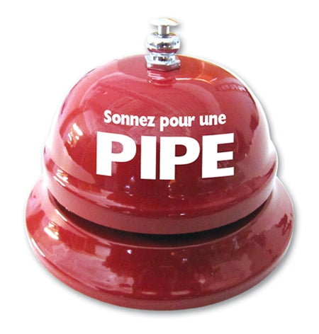 CLOCHE DE TABLE-SONNEZ POUR UNE PIPE