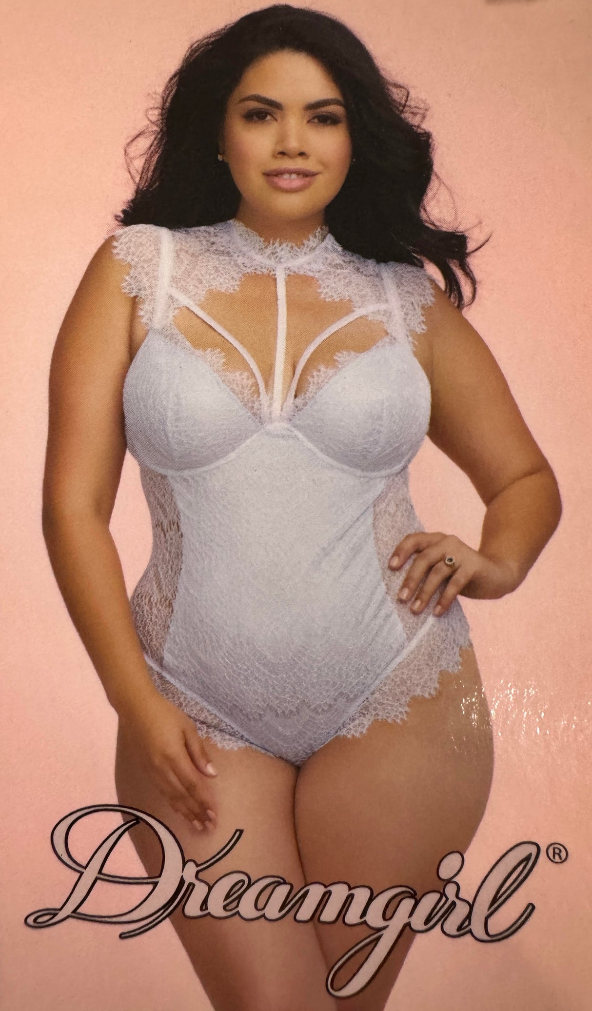 TEDDY EN DENTELLE ET SATIN