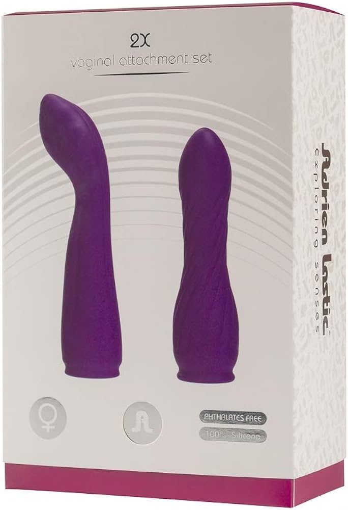 2X - VAGINAL ATTACHMENT SET - ADRIEN LASTIC