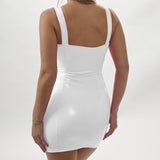 LA PVC- VENUS ROBE BLANC