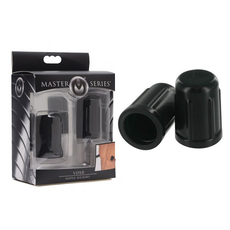 SNAKE BITE TIT SUCTION BLACK RUBBER