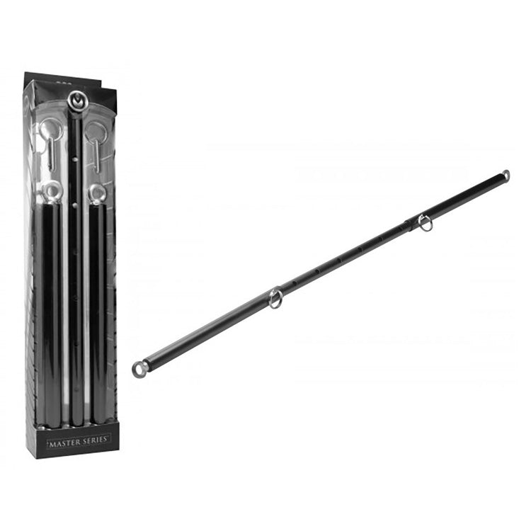 ADJUSTABLE STEEL SPREADER BAR - BLACK