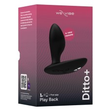 WE-VIBE - DITTO + - NOIR SATINE